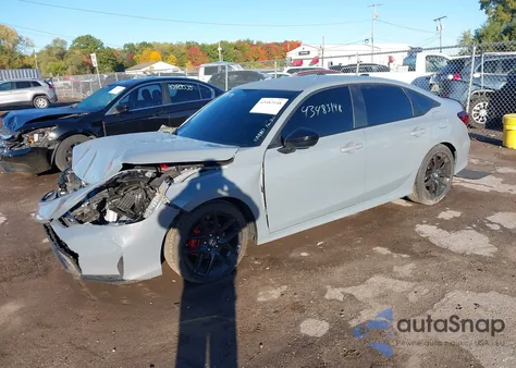 2025 Honda Civic Sport from USA, damaged, VIN 2HGFE2F50SH583549